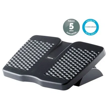 Fellowes Reposapiés Refresh Ventilado Gris Oscuro